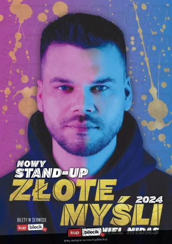 Grudziądz Wydarzenie Stand-up Nowy program ZŁOTE MYŚLI