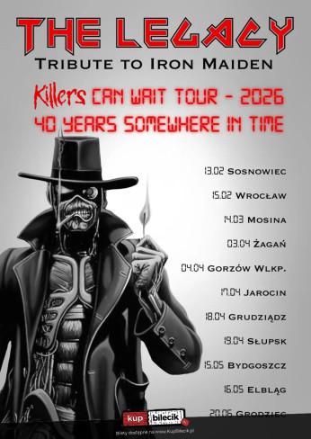 Grudziądz Wydarzenie Koncert The Legacy - tribute to Iron Maiden | Koncert na trasie KILLERS CAN WAIT 2026