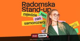 Grudziądz Wydarzenie Stand-up Aleksandra Radomska ''Zajedzie nas ten samorozwój"
