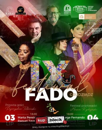 Grudziądz Wydarzenie Koncert IX Festiwal Fado - Pierwszy dzień