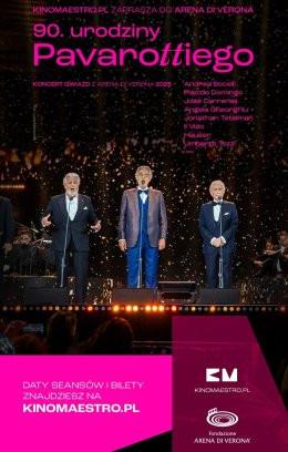 Świecie Wydarzenie Film w kinie Retransmisja koncertu - 90. urodziny Pavarottiego